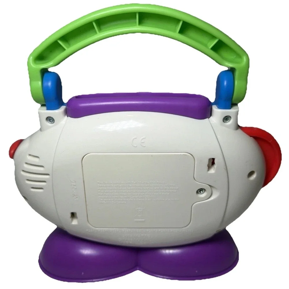 Fisher-Price Laugh & Learn Sing-with-Me CD Player Music Toy 2008 3 Disk Complete